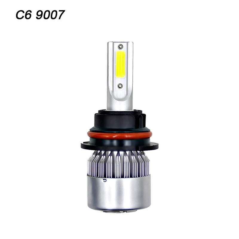 VicTsing 1pc C6 LED Car Headlights H1 H4 H7 H8H9H11 H109005HB3 9004HB1 9008 9007 H27 HB4 LED Headlight Light Bulb 36W 6000K (1)