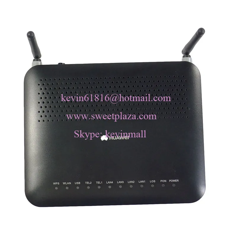 

original Hua Wei HG8245 Gpon Terminal with 4FE+2 voice ports, wireless ONU of 802.11n, English setup interface
