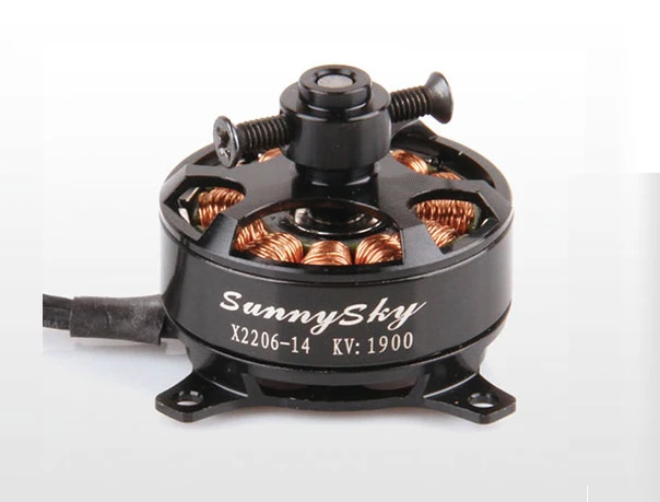 Free Shipping Sunnysky X2206 KV1500 KV1900 font b rc b font Brushless Motor For font b