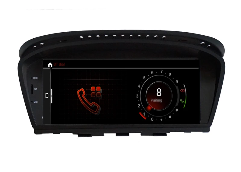 Discount Android 9.0 ID7 6 core CAR player FOR BMW 5 Series E60 E61 E63 E64 BMW 3 Series E90 E91 E92 car audio stereo GPS monitor in one 5