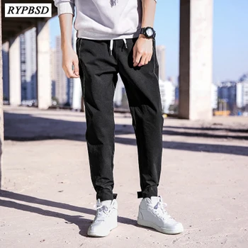 

2018 New Fashion Harem Pants Men Streetwear Hip Hop Harem Trousers Casual Joggers Sweatpants Trousers Men
