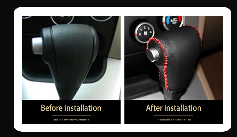 gear shift knob cover For Hyundai Tucson AT case ppc handle cpr_03