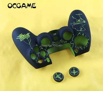 

OCGAME Silicone Protective Controller GamePad Joypad Case Cover Skin with joystick grips for PS4 Controller