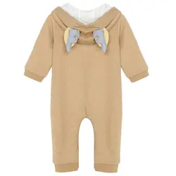 2018 Одежда для малышей Зимние Детские Комбинезоны для малышек Enfant Обувь для девочек Спортивный костюм для малышей олень с капюшоном милые