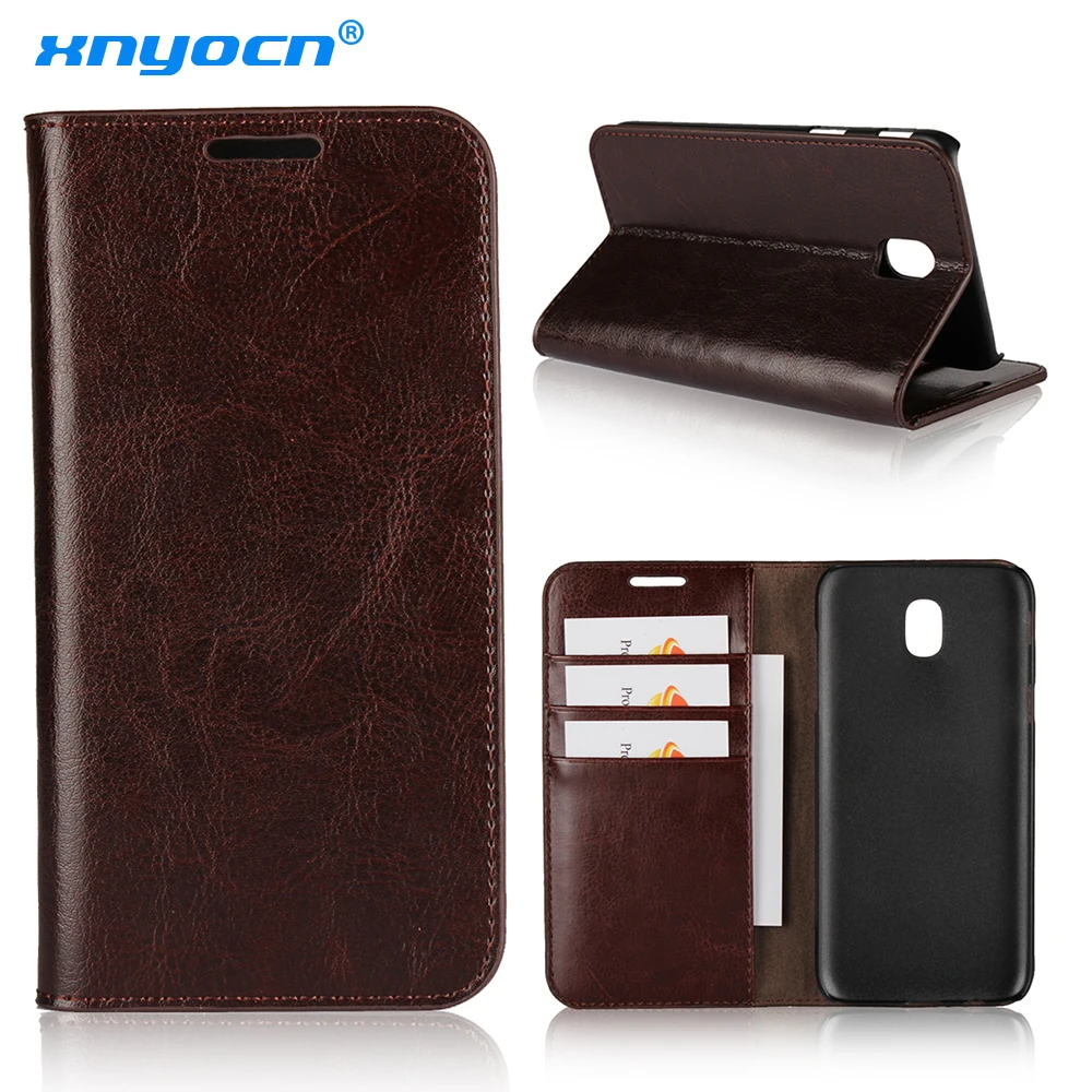 

High Taste Leather 5.5'For Samsung J7 2017 J7 PRO J730F Cover Distinguished Retro Phone 5.5'For Samsung Galaxy J7 2017 J730 Case