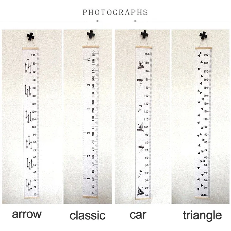 В скандинавском стиле для маленьких детей, для детей, для измерения роста, декоративная диаграмма роста дерева, линейка для детской комнаты, Настенный навесной домашний декор