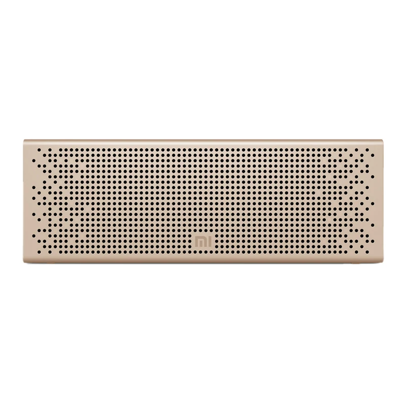 

Bluetooth Speaker Micro-SD Aux-in Handsfree Call Stereo Portable Speaker Bluetooth 4.0 Aluminum Frame- Gold for Xiaomi