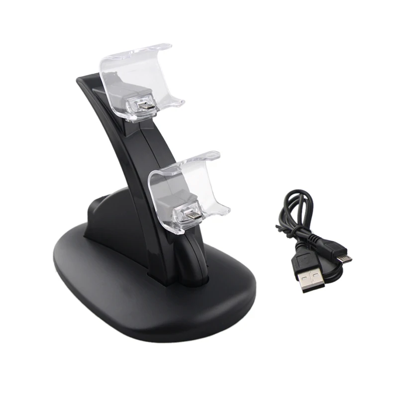 LED-Dual-USB-Charging-Dock-Docking-Charger-Cradle-Station-Stand-for-Sony-2Playstation-4-PS4-Game