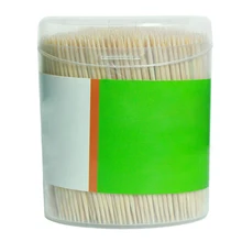 1000 шт/2 коробки зубочистка для вечеринки Ресторан палочка бамбуковая двойная головка кухня зубочистка Бамбуковые Зубочистки