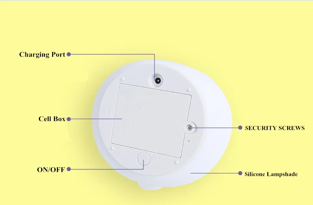 Мультяшный силиконовый ночник с сенсорным датчиком, цветной светодиодный USB Перезаряжаемый прикроватный светильник для детей, рождественский подарок