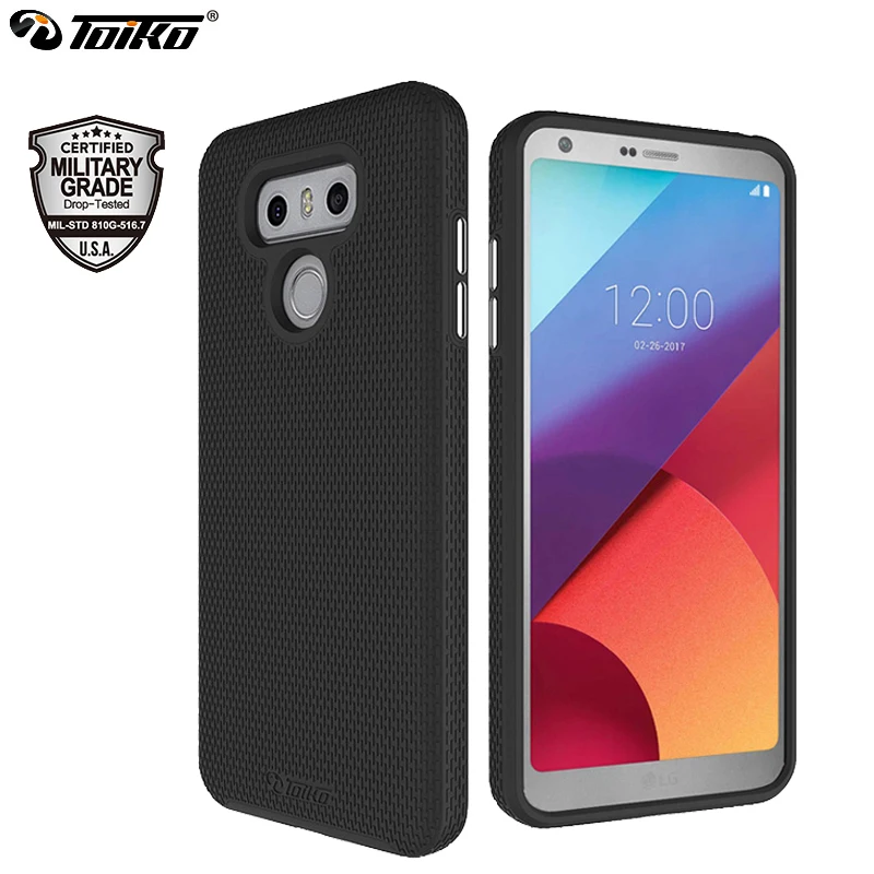 Чехол для телефона toyko X Guard для LG G6, ударопрочный, 2 в 1, задняя крышка, мягкий ТПУ, Жесткий Поликарбонат, прочный защитный чехол