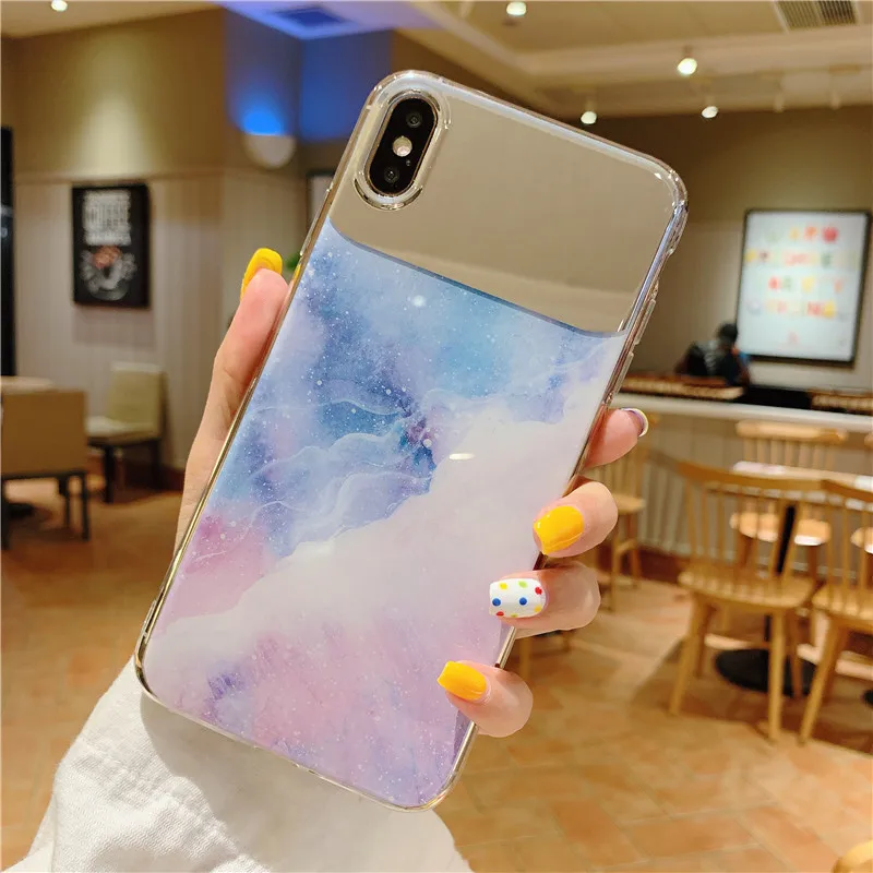 Зеркальный чехол для iphone XR X 8 8plus 7 7plus 6 6plus 6s + Iphone XS MAX | Мобильные телефоны и