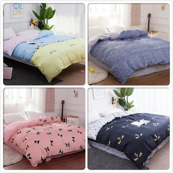 

Single Twin Queen King Size Duvet Cover Soft Cotton Quilt Comforter Case Bedding Bag Kids Child 150x200 180x220 200x230 220x240