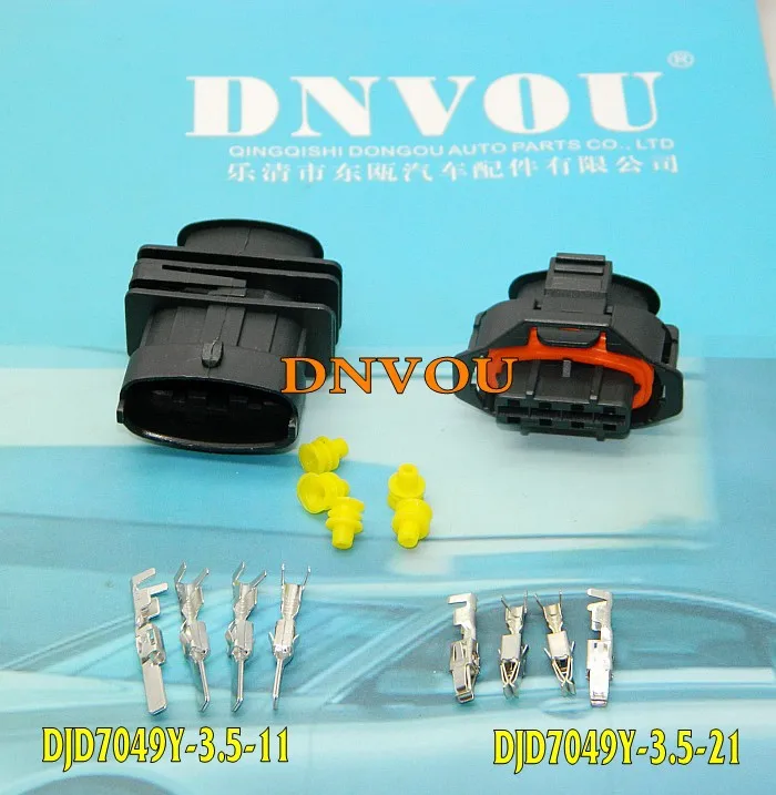 

1set 4 pin Oxygen sensor connector Chery G3 A3 air conditioning plug inlet pressure sensor plug Electrical Wire connector Plug