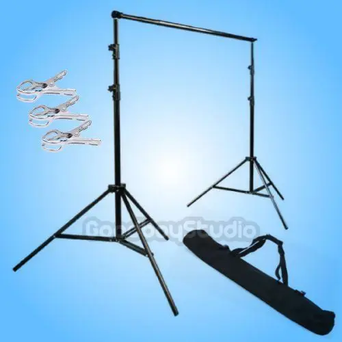 

Studio Aluminium Background Support Stand System (10ft wide x 9ft Height) with bag (2.8x3M) fr Photography Photo Video Backdrop