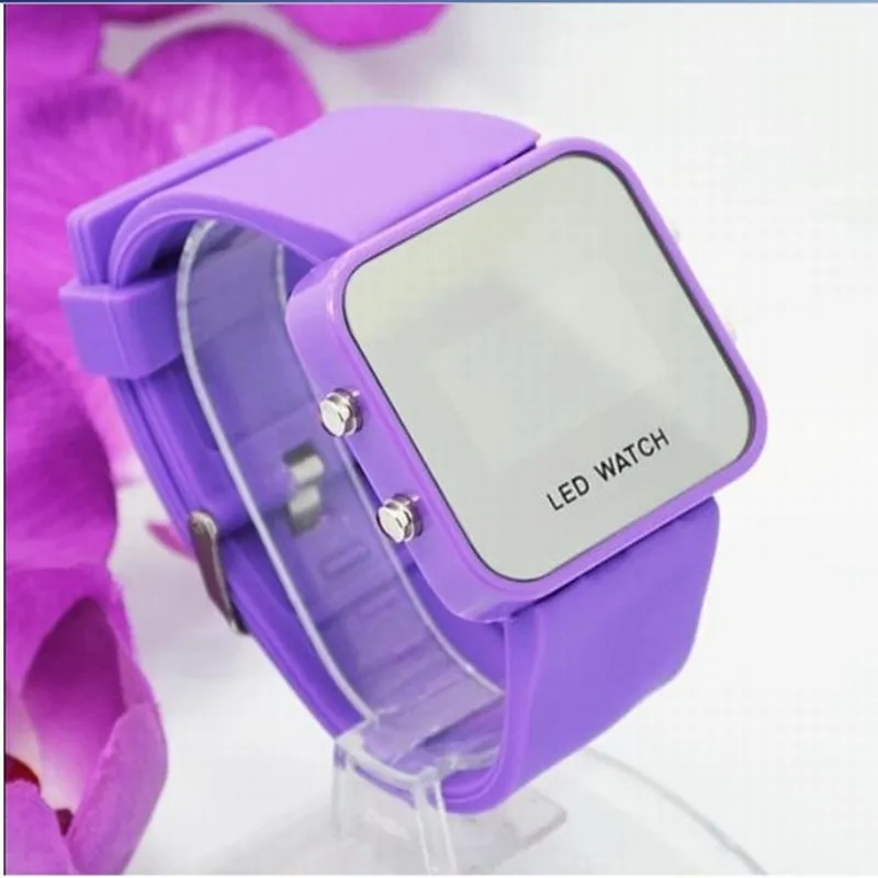 square shape digital watch