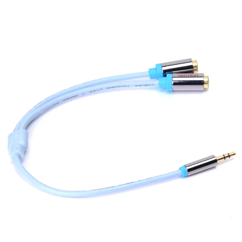 Vention 3 5 мм к RCA аудио кабель мужчин и женщин стерео aux синий 0 м 2 jack Кабели для