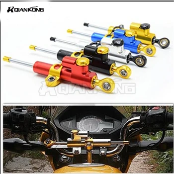 

R QIANKONG Universal Aluminum CNC Steering Damper For honda MSX PCX 125/150 CBR900RR CBR 900 RR 1993-2015 HORNET CBR600 K1 K2 K3