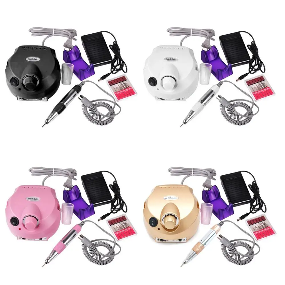 

Nail Drills Electric Apparatus for Manicure Cuticle Gel Remover Milling Drill Bits Set Pedicure Machine Grinding Cutter Nail Art