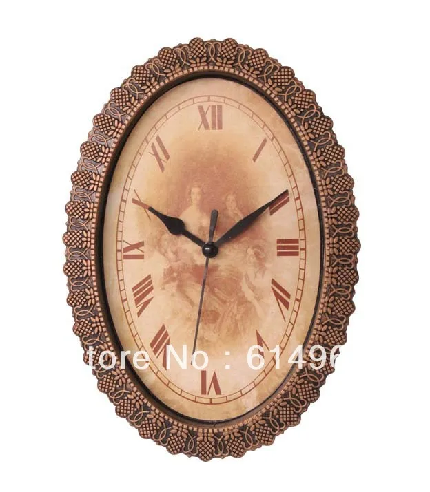 Insert clock clock head 200*140mm(30 oval shape,clock parts Roma number