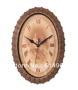 

Insert clock clock head 200*140mm(30 oval shape,clock parts Roma number decorative border 5pcs/lot Free shipping,