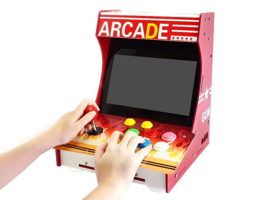 Arcade Machine for Raspberry Pi 3 Model B 10 1inch IPS high definition screen 16GB SD 1
