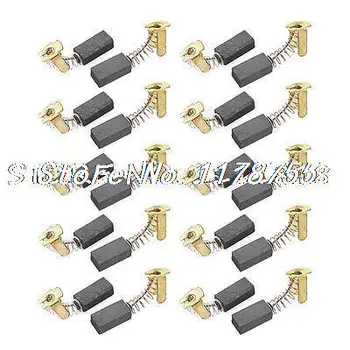 

20 Pcs 5/8" x 19/64" x 7/32" DC Electric Motor Carbon Brush