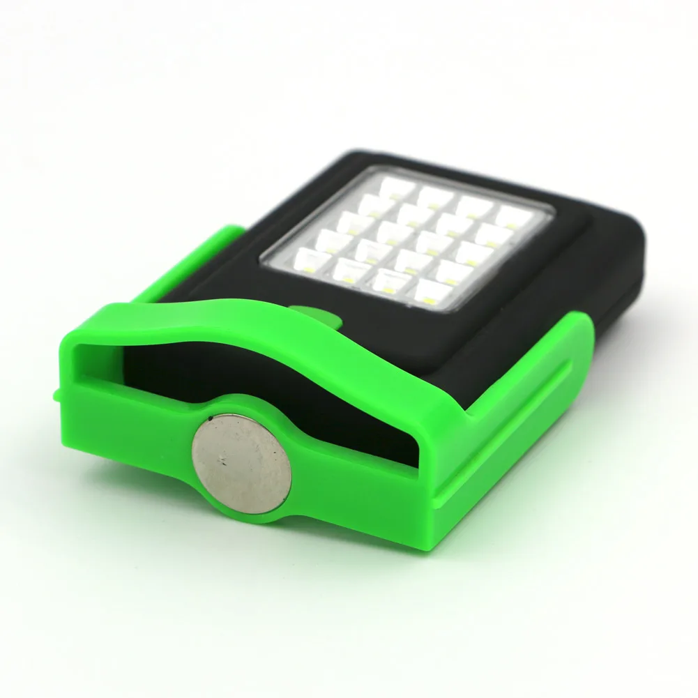 Portable LED Night Light Flashlight LED Torch Lantern Work Light 23 LED 2 Modes Camping Bicycle