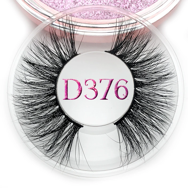 

Mikiwi D376 Long Mink Eyelashes 3D Mink Lashes Thick HandMade Full Strip Lashes Cruelty Free 68 Styles Makeup False Eyelashes