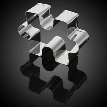 

Stainless Steel Jigsaw Puzzle Shape DIY Cake Decorating Fondant Stencils For Cake And Cookies Tools Cake Biscuit Baking MoldsX1