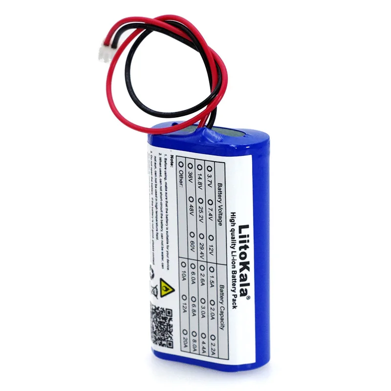 18650 Battery pack 7.4V 3500mAh Bluetooth Speaker LED Light Universal Battery 
