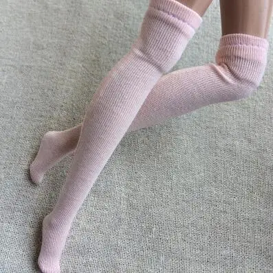 1 пара носки для кукол Блайт карамельного цвета чулок для Azone, Momoko, Barbies Blyth 1/6 аксессуары для кукол - Цвет: meat pink