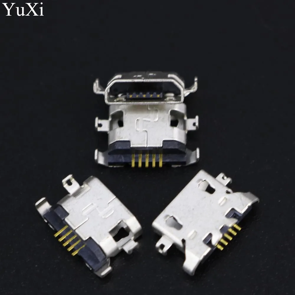 2 шт. разъем Micro USB для зарядки Lenovo A850 A800 S820 S880 P780 A820 P770 S920 a670t P708 S850E S696|Соединители| |