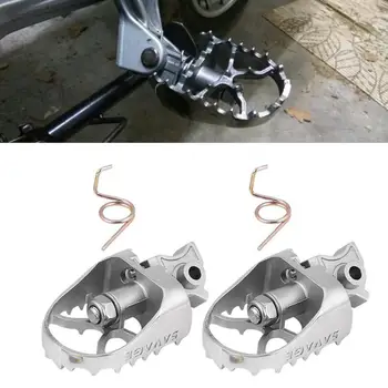 

Foot Pegs Front Wide Footrest Foot Pegs Footrest for BMW R1200GS/ADV F800GS Yamaha W R 25 1 pair Foot Pegs r26