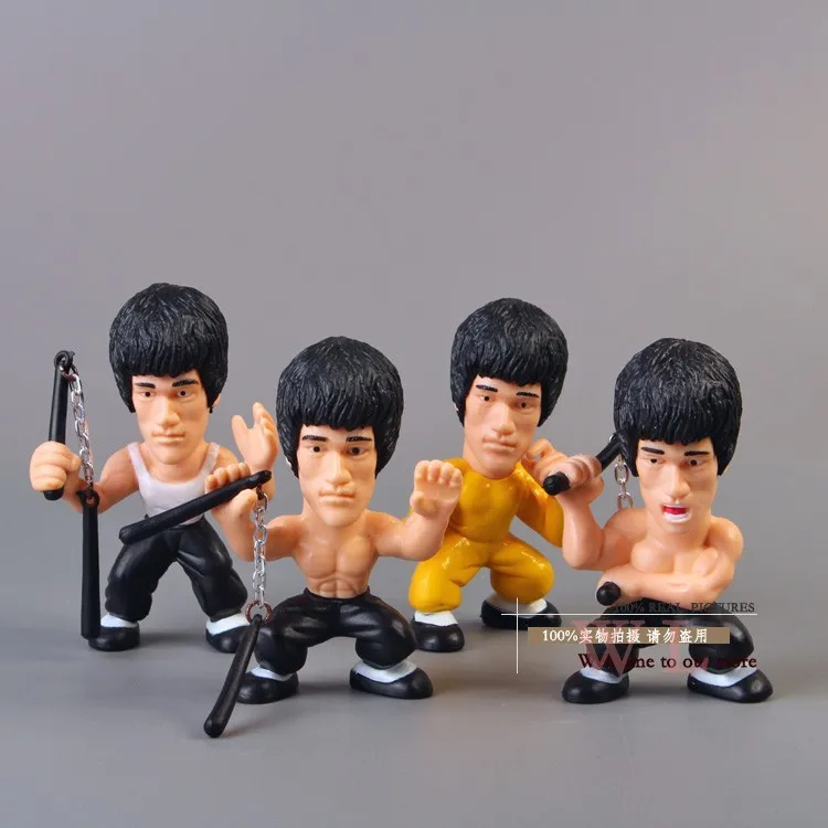 Free Shipping Kung Fu Master Bruce Lee Q Versions PVC Action Figure ... - Free Shipping Kung Fu Master Bruce Lee Q Versions PVC Action Figure Collectors EDition Toys OTFG075