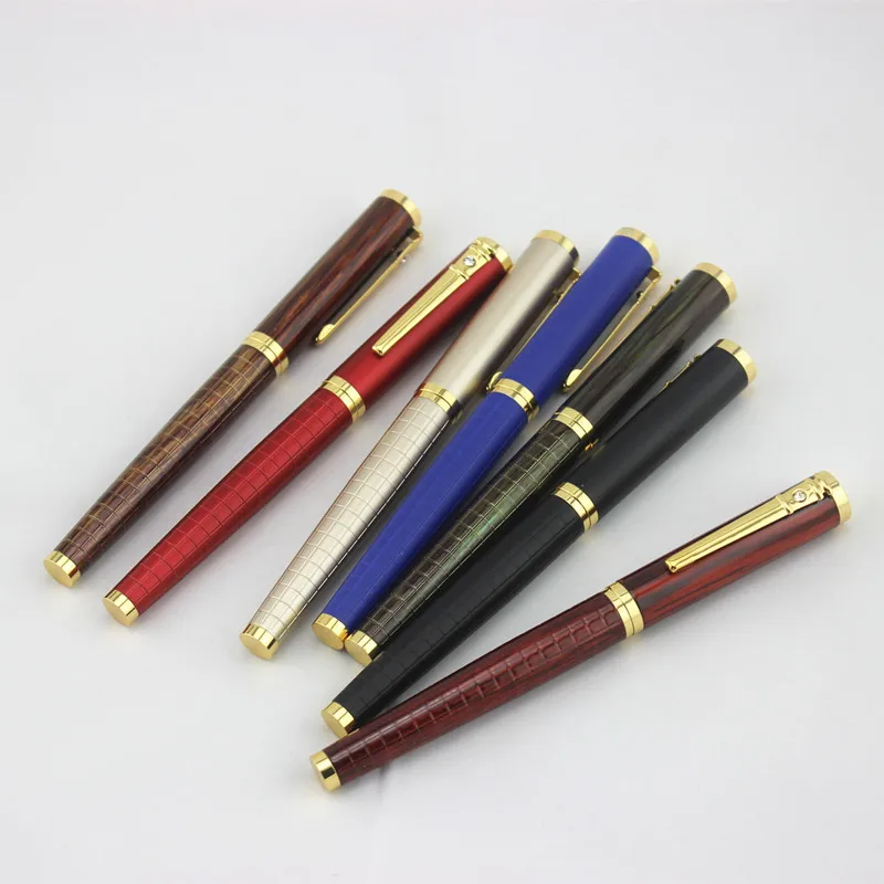 

DIKAWEN 0.5mm Luxury Metal Iridium Roller Ball Pen High Quality Ballpoint Pens Office Supplies Student Writing Gift