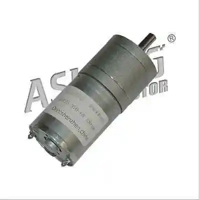 

JGA25-370 DC Geared Motor Intelligent Robot Smart Car Motor DC 3V 6V 12V 24V DIY 6RPM-1363RPM