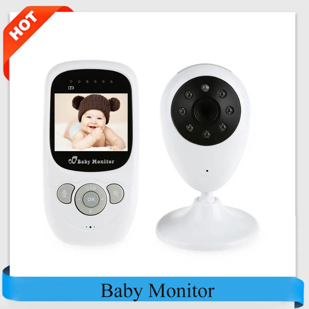 Professional SP880 Wireless Camera Baby Monitor Night Vision Two way Sleep Monitor 2.4 inch LCD