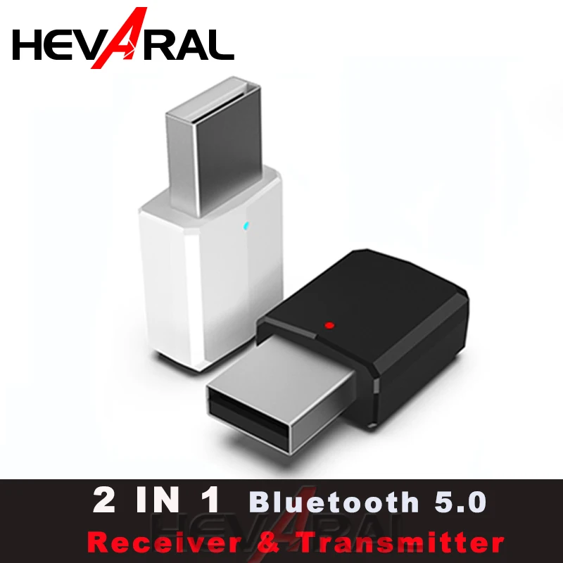 HEVARAL 2 в 1 USB Bluetooth приемник передатчик для наушников ТВ APTX стерео аудио адаптер
