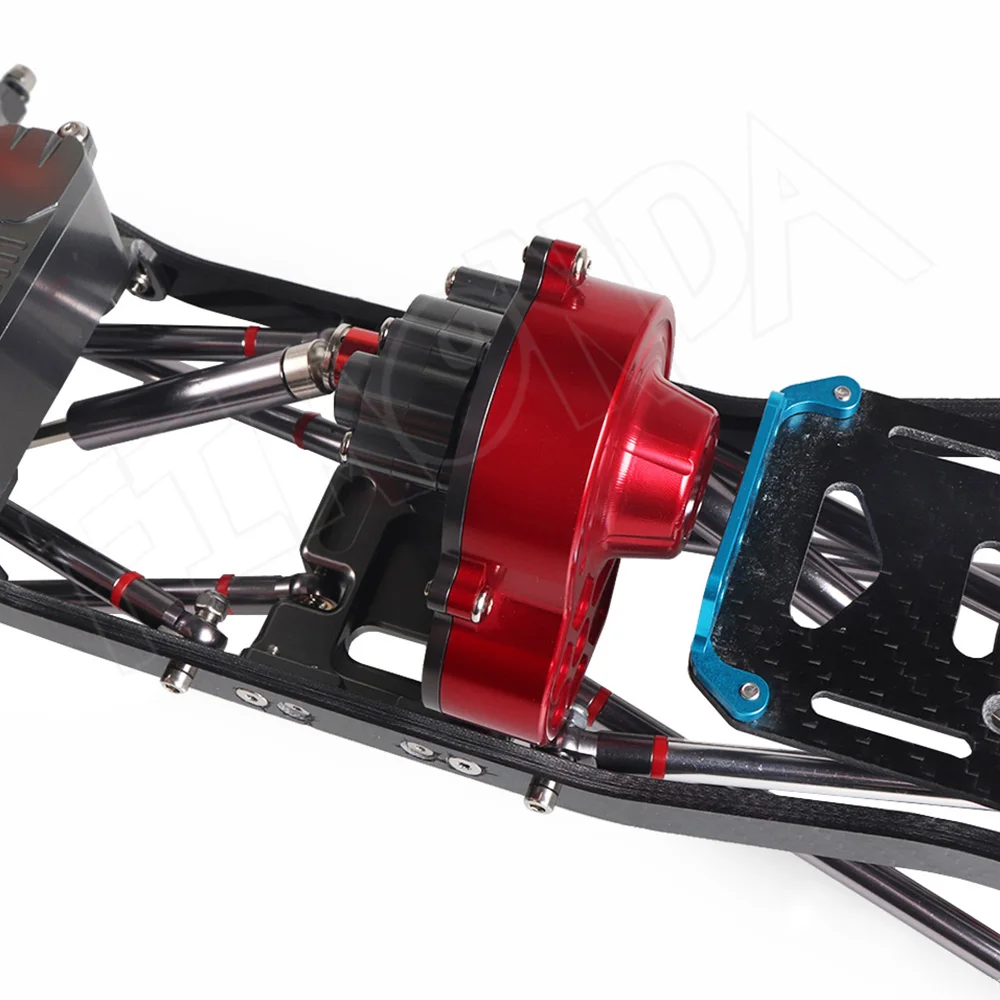 Fimonda металлическая коробка передач SCX10 с шестерней для 1/10 RC Гусеничный осевой