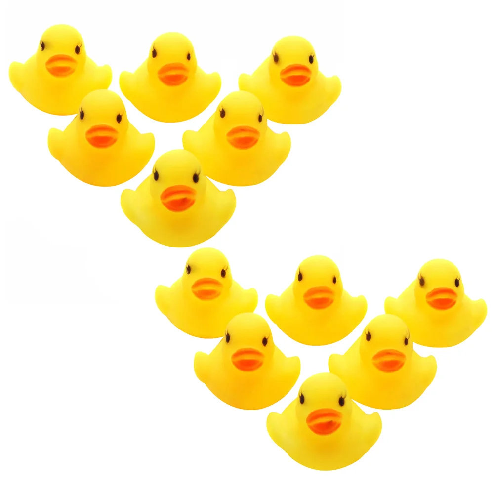 

Baby Bath Swimming Ducklings Swimming Pool Sound Ducklings Water Play Toy Bath Kids Toys Lovely Rubber Toy Ducks