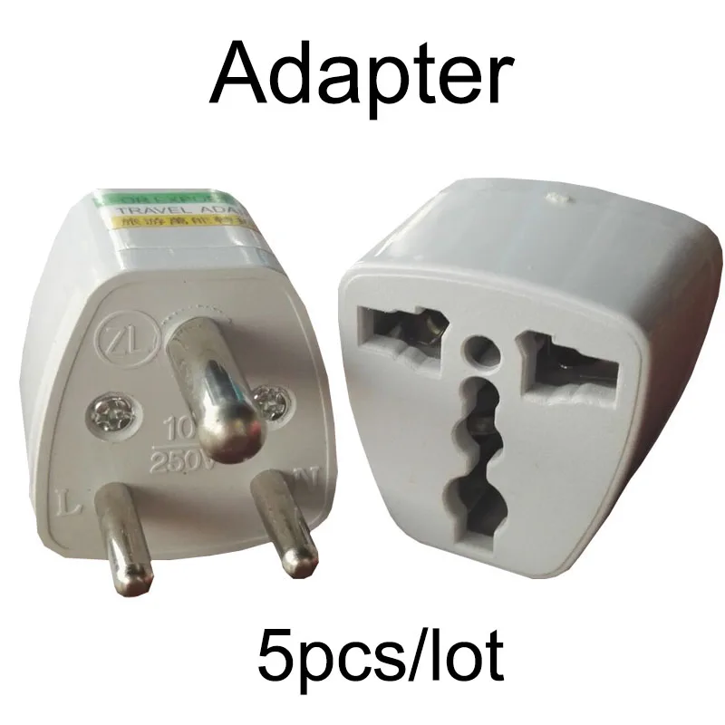 Free shipping 5PCS/lot International Travel Universal Adapter 3PINS