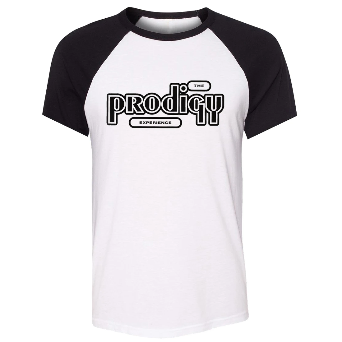 

iDzn Unisex Summer Casual T-shirt Music THE PRODIGY Metal rock Band spider Art Pattern Raglan Short Sleeve Men T shirt Tees Tops