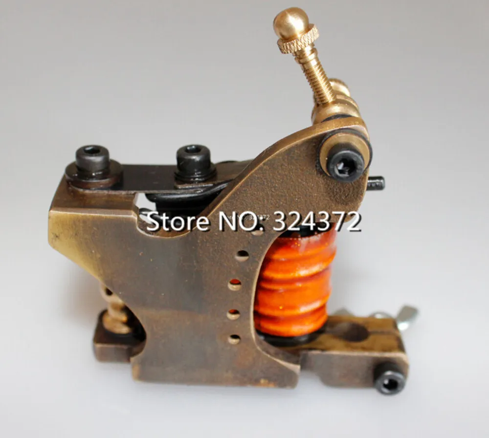 Factory Price Professional 10 Wrap Coils Iron Handmade Tattoo Machine Liner Shader Tattoo Gun