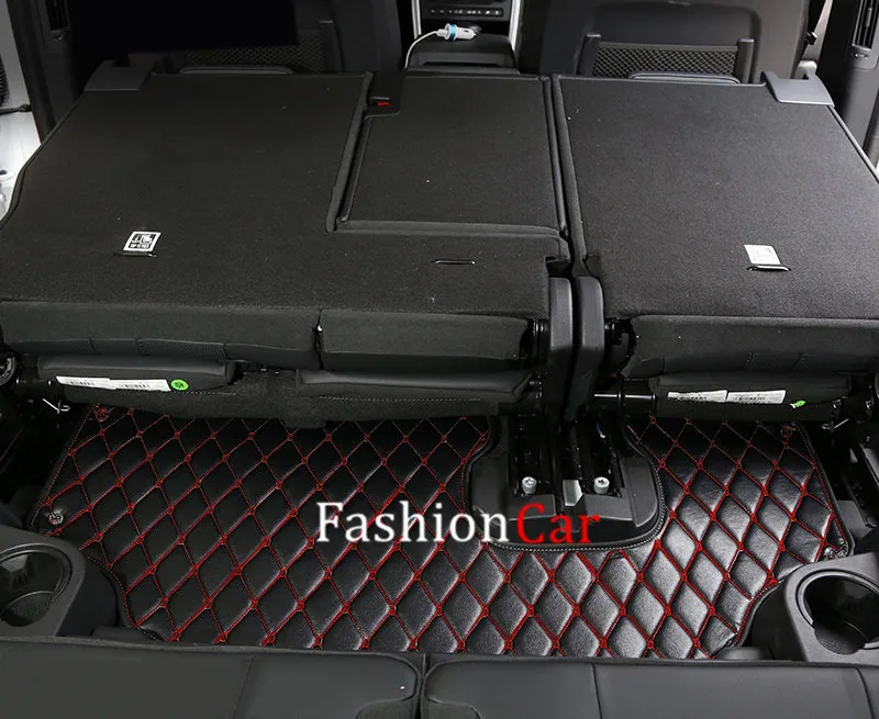 Car floor mats For 7 seats for Land Rover Discovery Sport 2015 2016 7 seatsCar styling Foot mats