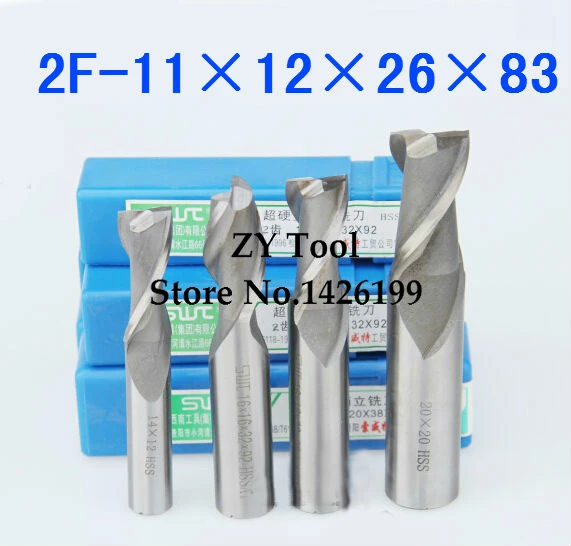 

5pcs/set 11MM 2 Flute HSS&Aluminium endmill milling cutter CNC Bit Milling Machine tools Cutting tools.Lathe Tool,router bit