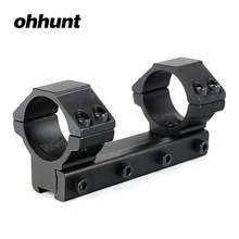 Ohhunt 10 см низкий профиль 11 мм ласточкин хвост. 22 пневматического пистолета 30 мм прицела кольца с Стоп-штифт для охоты тактический прицел крепление