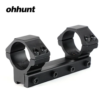 

ohhunt 10cm Low Profile 11mm Dovetail .22 Airgun 30mm Scope Rings with Stop Pin For Hunting Tactical Rifle Scope Mount