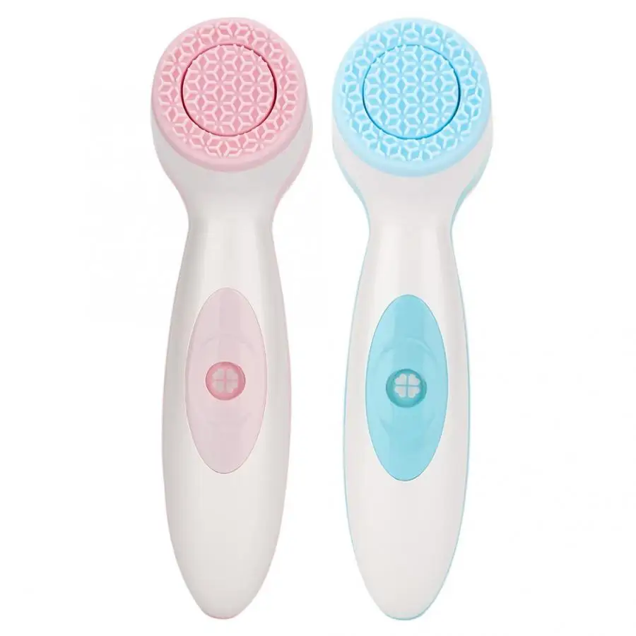 

Led Facial Mask 2 Colors Electric Silicone Cleansing Instrument Pore Cleaner Brush Facial Detox Beauty Machine Face Care