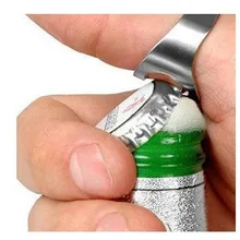 FedEx 500 шт./лот Нержавеющая сталь пивной бар инструмент палец кольцо открывалка для бутылок